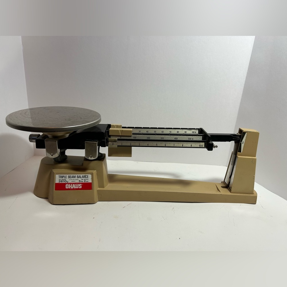 Ohaus Triple Beam Balance Scale 2610g 5lb 2oz 700/800 Series
